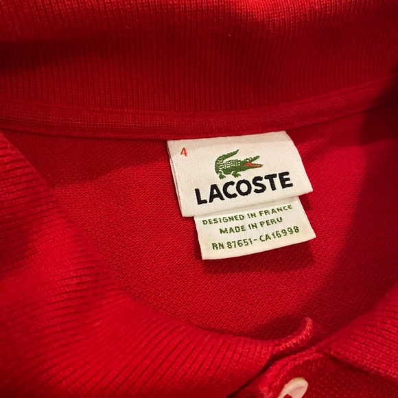 Men’s Lacoste Polo - Picture 3 of 5